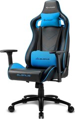 Игровое кресло Sharkoon Elbrus 2, черное/синее цена и информация | Офисные кресла | kaup24.ee