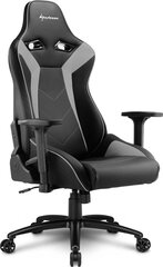 Игровое кресло Sharkoon Elbrus 3, черное/серое цена и информация | Офисные кресла | kaup24.ee