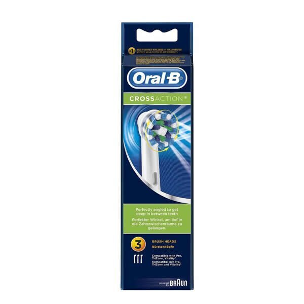 Braun Oral-B Crossaction EB50-3 цена и информация | Elektriliste hambaharjade otsikud | kaup24.ee