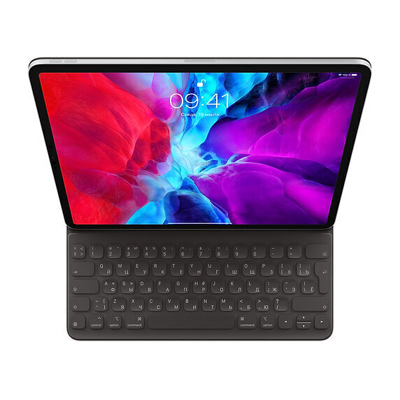 Apple Smart Keyboard Folio for 12.9-inch iPad Pro (3rd-6th gen) - RUS - MXNL2RS/A цена и информация | Tahvelarvuti kaaned ja kotid | kaup24.ee