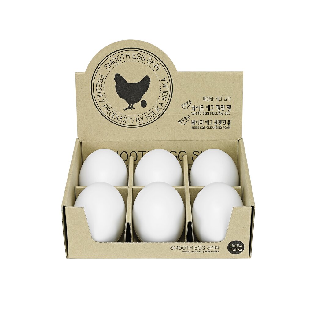 Geeljas näokoorija Holika Holika Smooth Egg Skin, 140 ml hind ja info | Näopuhastusvahendid | kaup24.ee