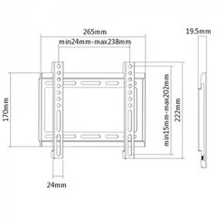 iTech PL2, 23’’-42’’ hind ja info | softline Kodumasinad, kodutehnika | kaup24.ee