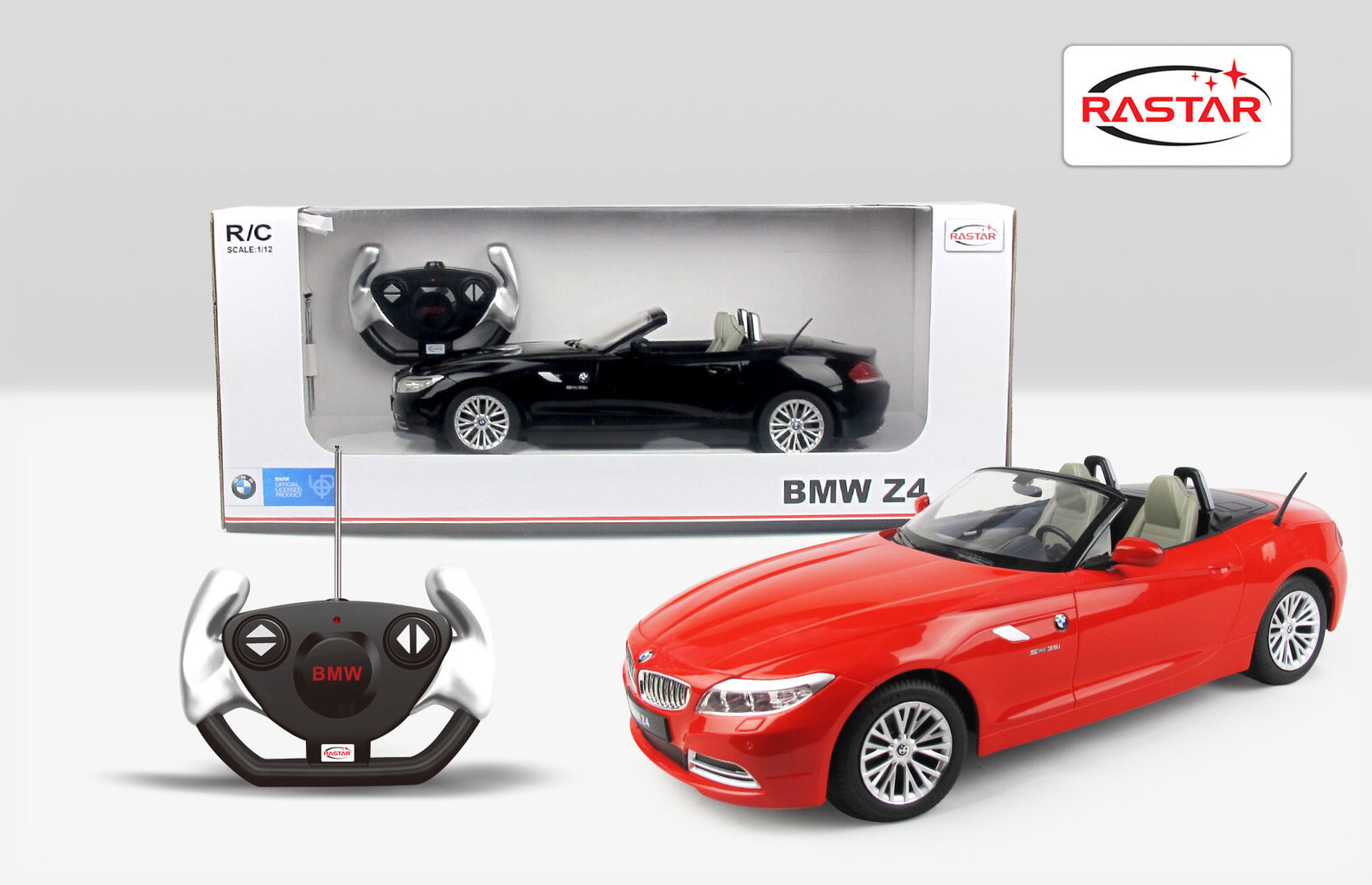 Kaugjuhitav automudel BMW Z4 1:12 RASTAR 40300 цена и информация | Poiste mänguasjad | kaup24.ee