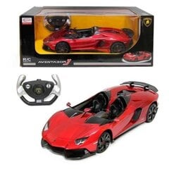 Kaugjuhitav mudelauto Lamborghini Aventador 1:12, RASTAR 57500 hind ja info | Poiste mänguasjad | kaup24.ee