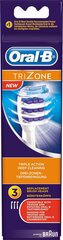 Насадки Braun Oral-B TriZone EB30-3 цена и информация | Насадки для электрических зубных щеток | kaup24.ee