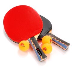 Lauatennise komplekt Meteor Mistral, 2 reketit 3 palli hind ja info | Meteor Lauatennis | kaup24.ee