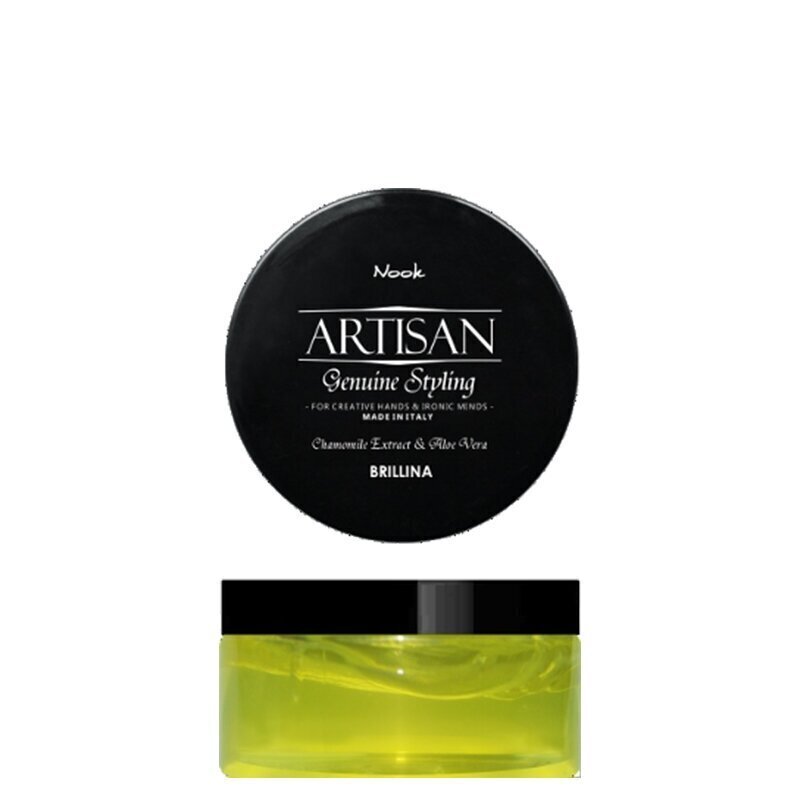 Sära andev vaha Nook Artisan BRILLINA, 100 ml hind ja info | Viimistlusvahendid juustele | kaup24.ee