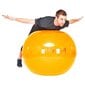 Võimlemispall Original PEZZI, 105cm, kollane цена и информация | Võimlemispallid | kaup24.ee