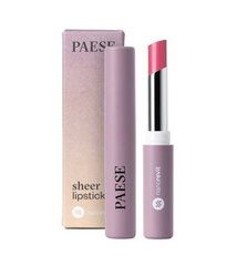 Помада Paese Nanorevit Sheer 4.3 г, 31 Natural Pink цена и информация | Помады, бальзамы, блеск для губ | kaup24.ee