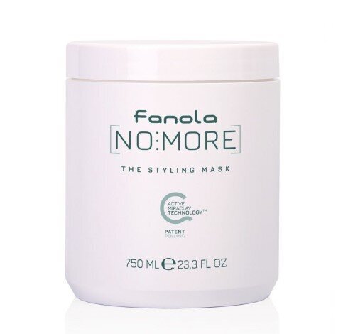 Siluv juuksemask Fanola No More 750 ml цена и информация | Maskid, õlid, seerumid | kaup24.ee