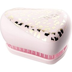 Juuksehari Tangle Teezer Compact Styler Gold Leaf Pink 1 tk hind ja info | Juukseharjad, kammid, juuksuri käärid | kaup24.ee