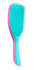 Juuksehari märgade juuste kammimiseks Tangle Teezer The Wet Detangler Large Hairbrush Hyper Pink Tangle Teezer 1 tk hind ja info | Juukseharjad, kammid, juuksuri käärid | kaup24.ee