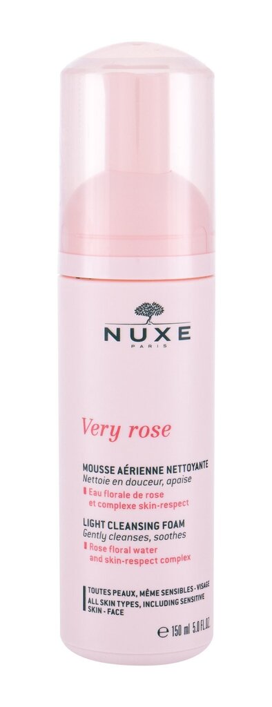 Näopuhastusvaht Nuxe Very Rose 150 ml hind ja info | Näopuhastusvahendid | kaup24.ee