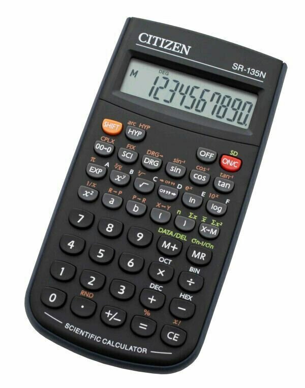 Kalkulaator Citizen SR135N hind ja info | Kirjatarbed | kaup24.ee