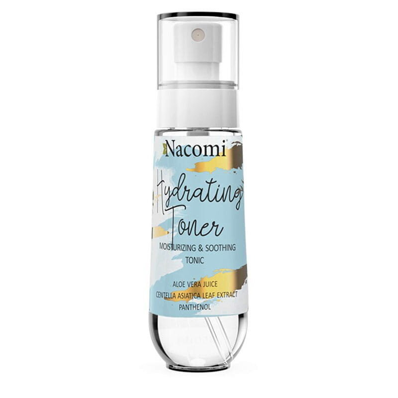 Niisutav näotoonik Nacomi Hydrating Toner 80 ml hind ja info | Näoõlid, seerumid | kaup24.ee