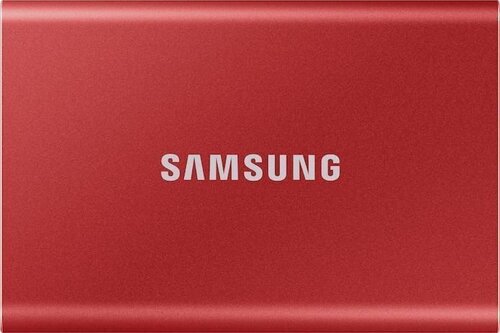 Samsung SSD T7 2TБ, Красный (MU-PC2T0R/WW) цена и информация | Жёсткие диски (SSD, HDD) | kaup24.ee