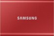 Samsung SSD T7 2TB, Punane (MU-PC2T0R/WW) цена и информация | Välised kõvakettad (SSD, HDD) | kaup24.ee