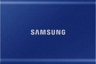 Samsung SSD T7 500GB, Sinine (MU-PC500H/WW) hind ja info | Samsung Andmekandjad | kaup24.ee