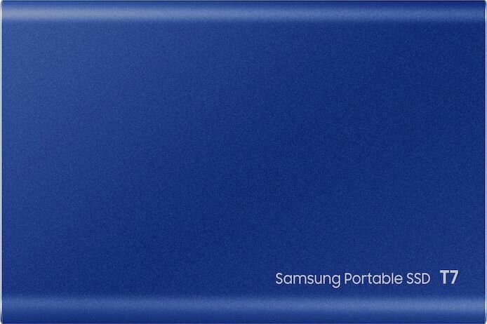 Samsung SSD T7 500GB, Sinine (MU-PC500H/WW) hind ja info | Välised kõvakettad (SSD, HDD) | kaup24.ee