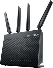 Asus AC1900 Dual Band LTE Router 4G-AC68U 802.11ac, 10 цена и информация | Маршрутизаторы (роутеры) | kaup24.ee