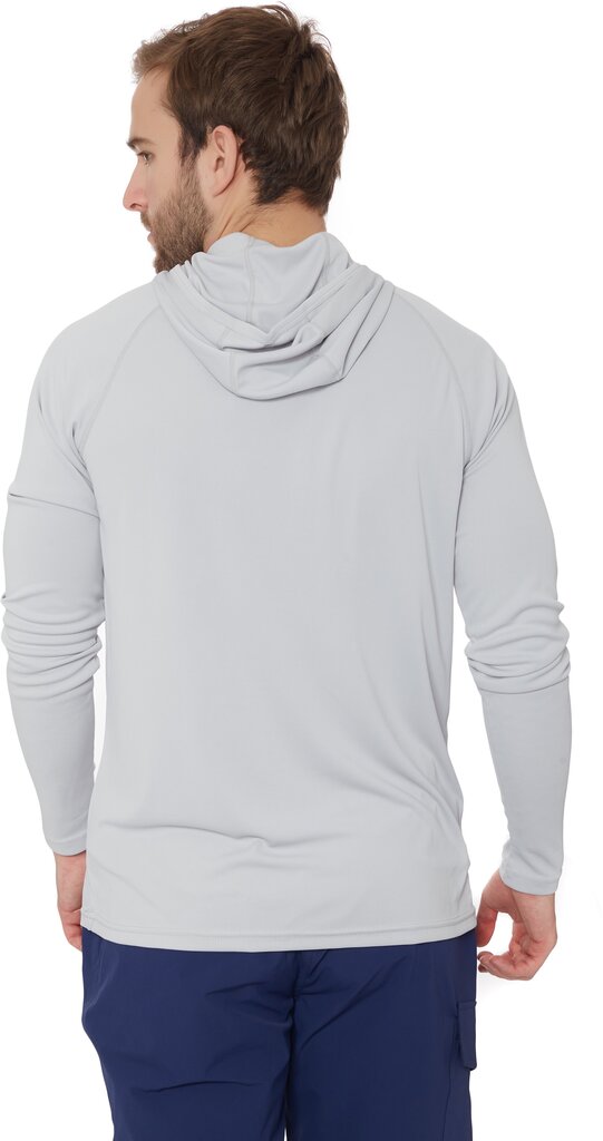 Spordisärk pikkade varrukatega Mark Hoodie FHM hall hind ja info | Meeste spordiriided | kaup24.ee