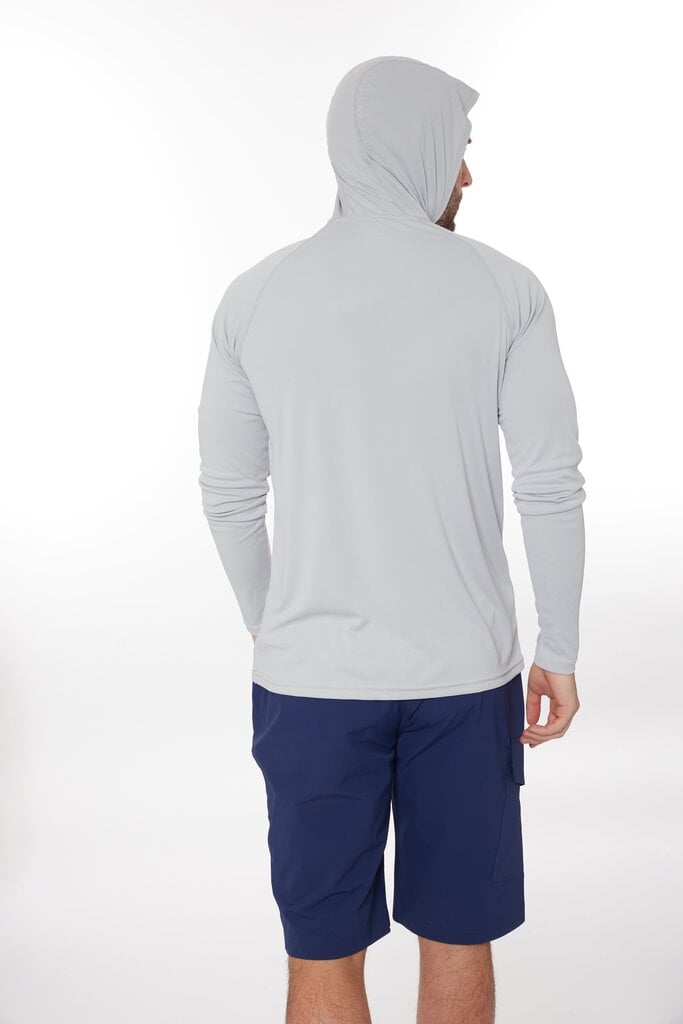 Spordisärk pikkade varrukatega Mark Hoodie FHM hall hind ja info | Meeste spordiriided | kaup24.ee