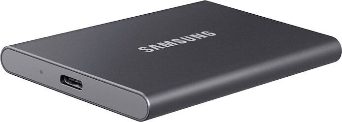 Samsung SSD T7 1TB, Hall (MU-PC1T0T/WW) цена и информация | Välised kõvakettad (SSD, HDD) | kaup24.ee