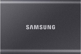 Samsung SSD T7 1TБ, Серый (MU-PC1T0T/WW) цена и информация | Samsung Компьютерная техника | kaup24.ee