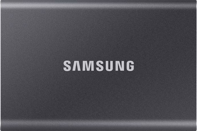 Samsung SSD T7 1TB, Hall (MU-PC1T0T/WW) цена и информация | Välised kõvakettad (SSD, HDD) | kaup24.ee