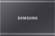 Samsung SSD T7 1TB, Hall (MU-PC1T0T/WW) цена и информация | Välised kõvakettad (SSD, HDD) | kaup24.ee