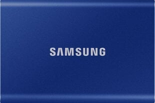 Samsung SSD T7 1TB, Sinine (MU-PC1T0H/WW) hind ja info | Välised kõvakettad (SSD, HDD) | kaup24.ee