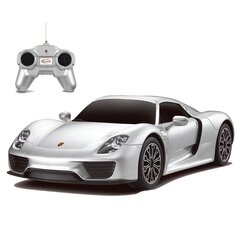 RASTAR машинка 1:24 R/C Porsche 918 Spyder asst, 71400 цена и информация | Игрушки для мальчиков | kaup24.ee