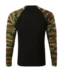 Футболка Camouflage LS Unisex, коричневый камуфляж цена и информация | Мужские футболки | kaup24.ee