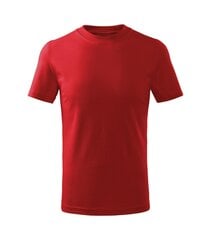 Футболка для детей Basic Free, красная цена и информация | Рубашки для мальчиков | kaup24.ee