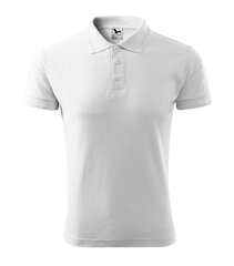 Мужская футболка поло Pique Polo Polo Shirt, белая цена и информация | Мужские футболки | kaup24.ee