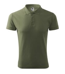 Мужская футболка поло Pique Polo Polo Shirt, цвет хаки цена и информация | Мужские футболки | kaup24.ee