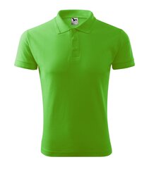 Мужская футболка поло Pique Polo Polo Shirt, цвет - яблочный зеленый цена и информация | Мужские футболки | kaup24.ee