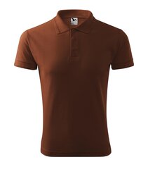 Мужская футболка поло Pique Polo Polo Shirt, chocolate цена и информация | Мужские футболки | kaup24.ee