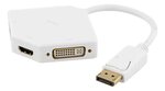 Deltaco DP-MULTI5, DVI, HDMI, VGA, DisplayPort, 0.2m