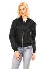 Куртка для женщин Oversize, черная цена и информация | Женские куртки | kaup24.ee