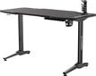 Mängurilaud Ultradesk Frag Black, must hind ja info | Arvutilauad, kirjutuslauad | kaup24.ee