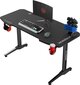 Mängurilaud Ultradesk Frag Black, must hind ja info | Arvutilauad, kirjutuslauad | kaup24.ee