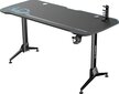 Mängurilaud Ultradesk Grand Blue, must/sinine hind ja info | Arvutilauad, kirjutuslauad | kaup24.ee