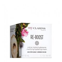 Niisutav päevakreem Clarins RE-BOOST, 50 ML цена и информация | Кремы для лица | kaup24.ee