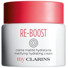 Niisutav päevakreem Clarins RE-BOOST, 50 ML цена и информация | Кремы для лица | kaup24.ee