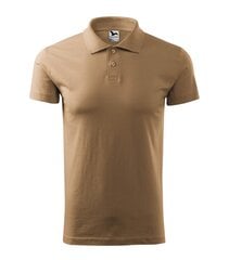 Футболка поло для мужчин Single J. Polo Shirt, песочного цвета цена и информация | Мужские футболки | kaup24.ee
