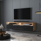TV-laud Selsey Rednaw 140 LED, pruun/must hind ja info | TV alused | kaup24.ee