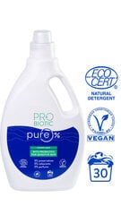 PROBIOTIC Pure жидкость для стирки с пробиотиками, 30 стирок, 1500 мл цена и информация | Моющие средства | kaup24.ee