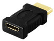 Deltaco HDMI-17, Mini HDMI, HDMI цена и информация | USB jagajad, adapterid | kaup24.ee