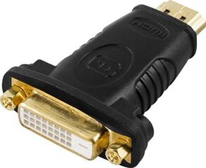 Deltaco HDMI-10, HDMI/DVI-D цена и информация | Кабели и провода | kaup24.ee